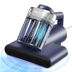 Teant Mattress Vacuum Bed Vacuum Cleaner with 253.7nm UV-C Light, Hyper Helix