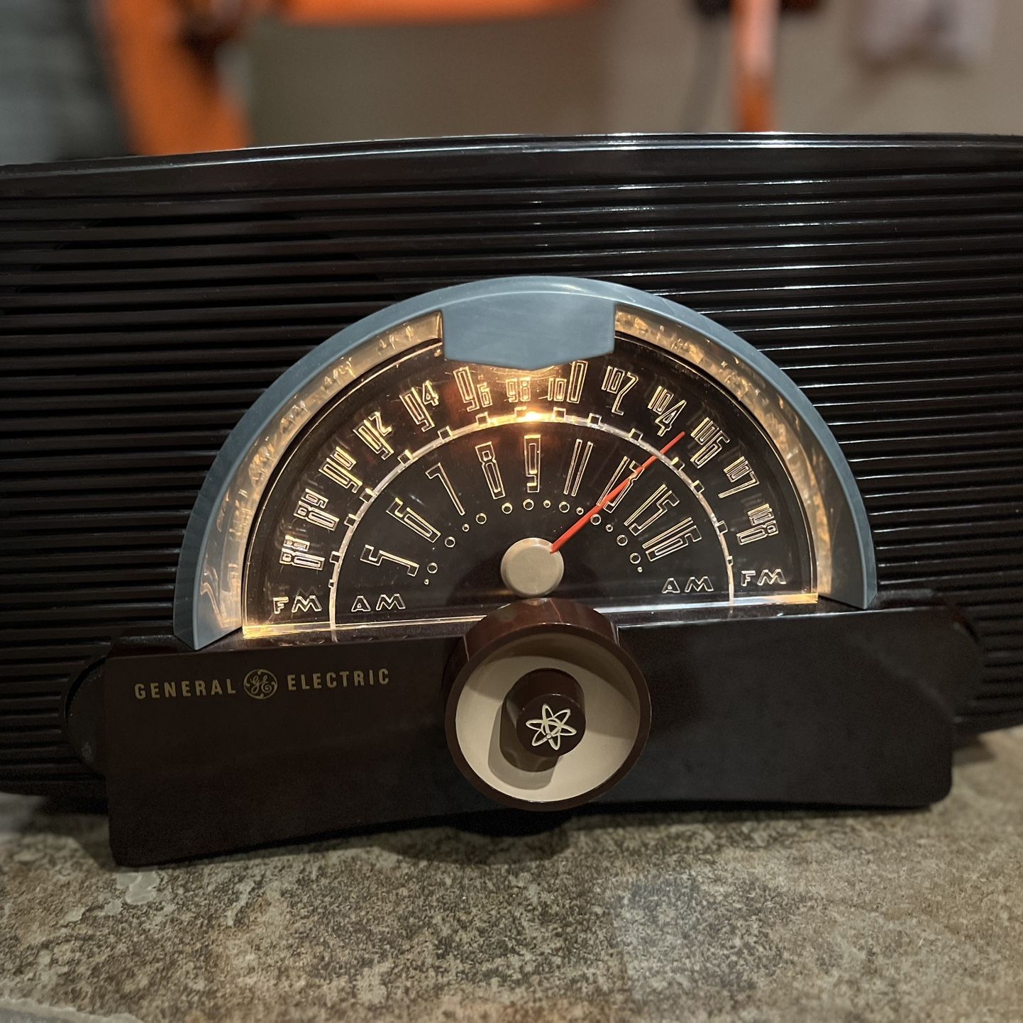 Rare Vintage 1950s General Electric GE Frequency Modulation AM FM
