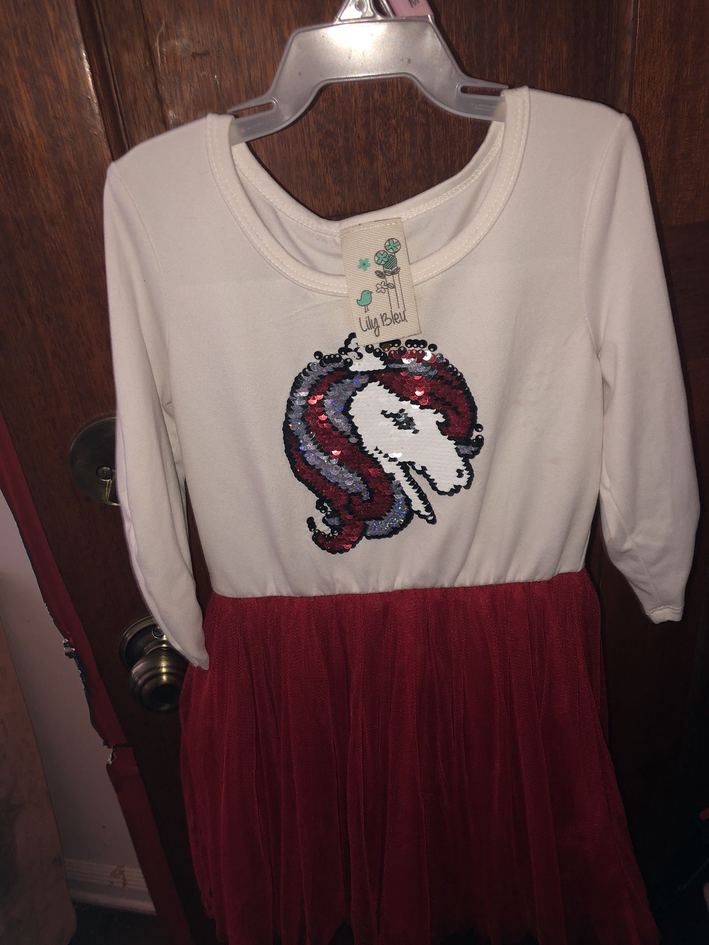 5t Girls Unicorn Dress
