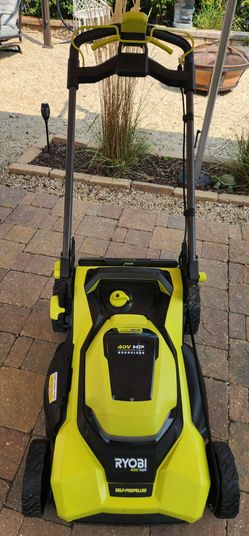 RYOBI
40V HP Brushless 21 in. Cordless Battery Walk Behind Self-Propelled Lawn Mower (Tool Only)