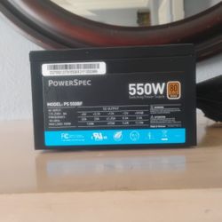 PowerSpec 550W Non-Modular Power Supply 