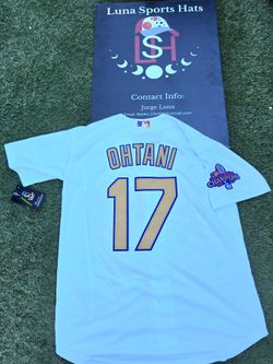 LA Gold Dodgers Ohtani Jersey