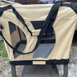 Elite Field 3-door collapsible soft-sided  dog crate 