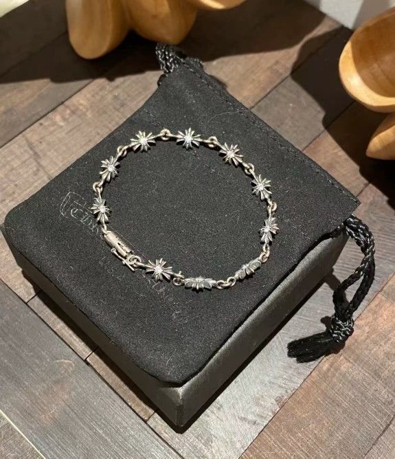 Minimalist and trendy original design 925 silver bracelet for men and women couples silver