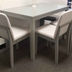 Dining Set/ Table And 4 Chairs 