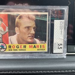 Roger Maris 1960 Baseball Card