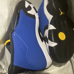 NIKE Air Jordan 14 Laney 100% AUTHENTICATED Yeezy Nike Gucci Louis for Sale  in Lawrenceville, GA - OfferUp