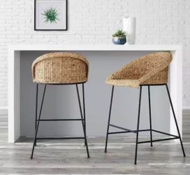 Steve Silver
Tiffany  Navy Contemporary Bar Stool