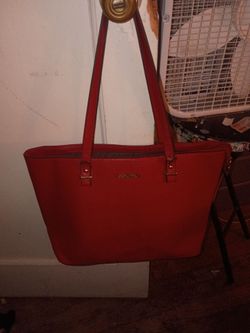 Red ella Charles purse