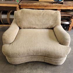 Loveseat Light Brown. 