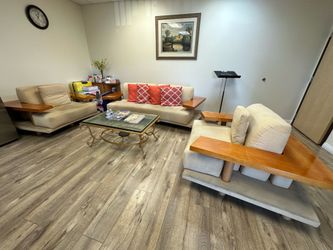 FREE Couch Set + Coffee Table (Must Take All)