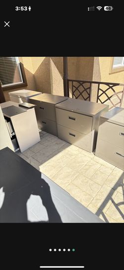 Assorted File Cabinets / Tool Storage