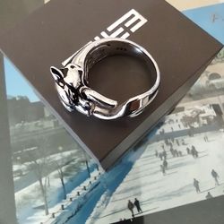EFFY Panther Silver Ring