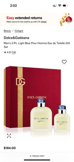 Dolce & Gabbana Light Blue Cologne