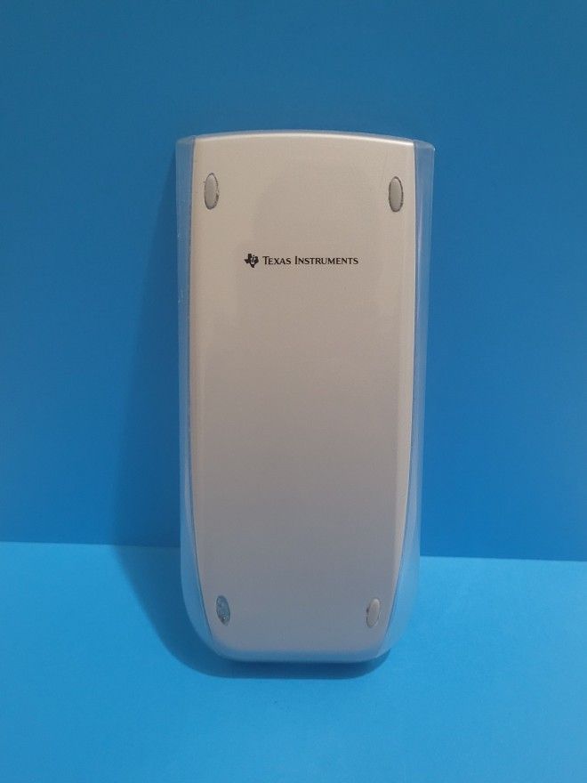 Texas Instruments Ti 84-Plus Silver Edition Hard Slide Case Gray Clear CASE ONLY.