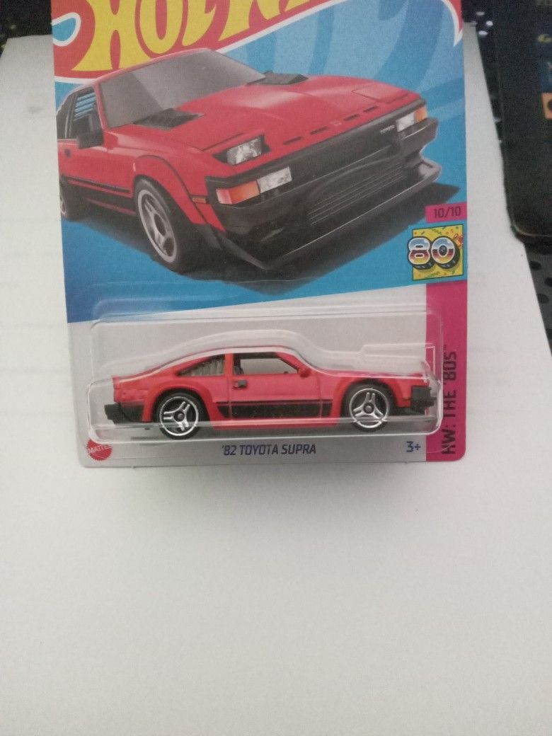 Hot  Wheels 82 Toyota Supra 80s Series Diecast Non Treasure Hunt 