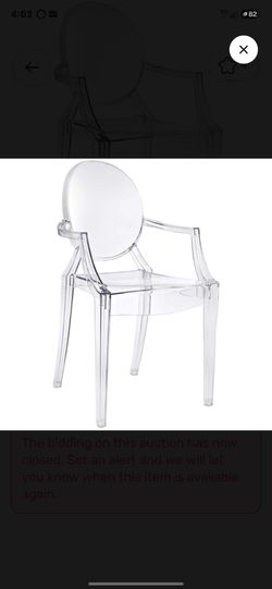 Acrylic chair