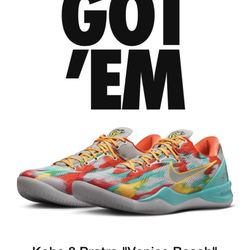 NikeKobe 8 Protro 'Venice Beach'