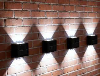 Solar wall light(4 pack)- New