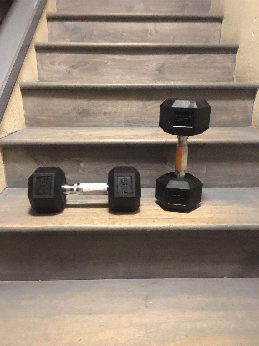 Dumbbells 25 Lbs