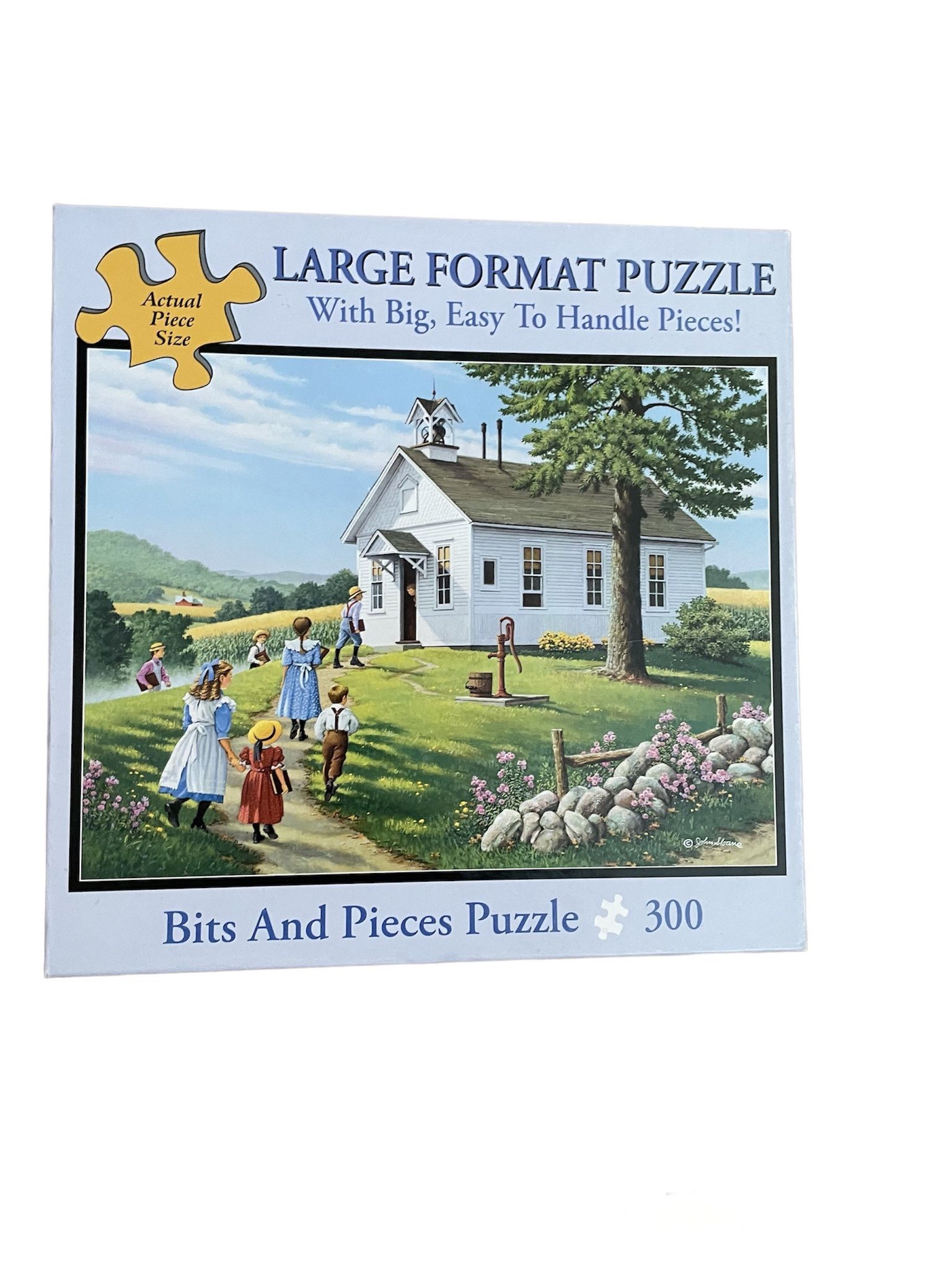 Bits and Pieces John Sloane Puzzle “Higher Education” Large 300 Piece 18 X 24.