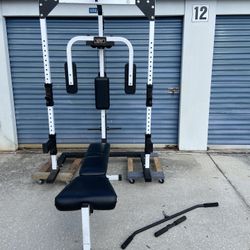 Tuff Stuff Half Rack And Bench