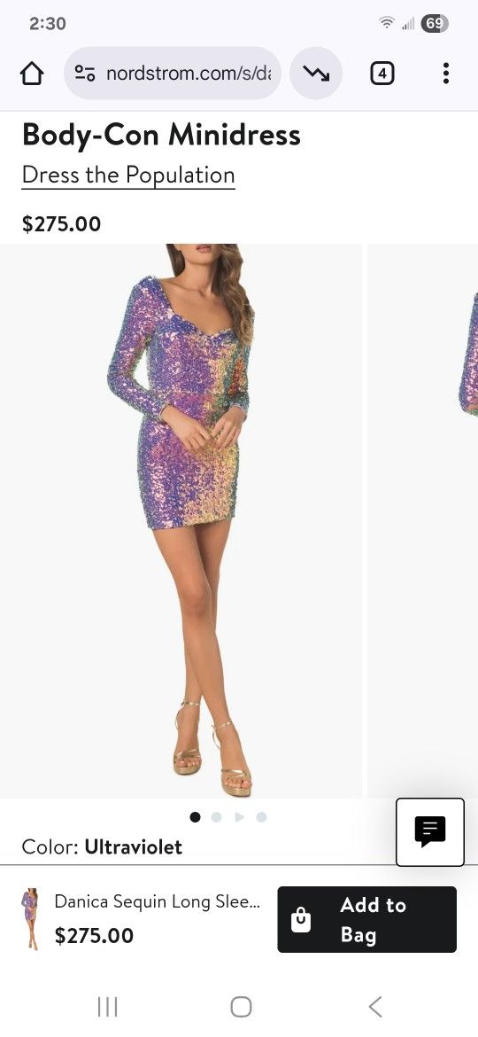 Dress Sequence