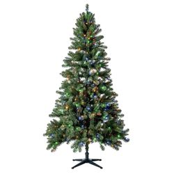 7ft Pre Lit Christmas Tree