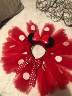 Minnie tutu with ears