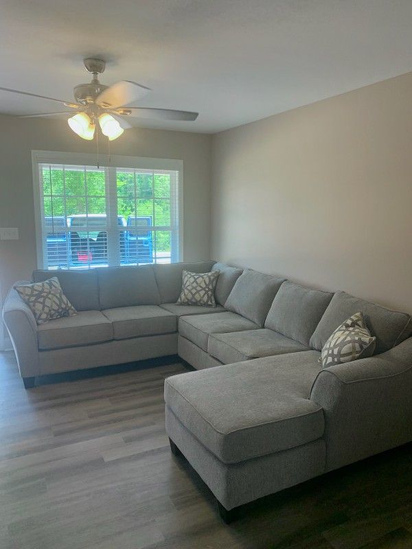 Brand New Gray Sectional 