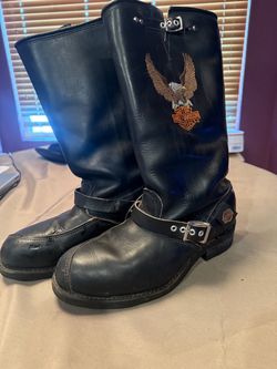 Harley Davidson men’s leather boots