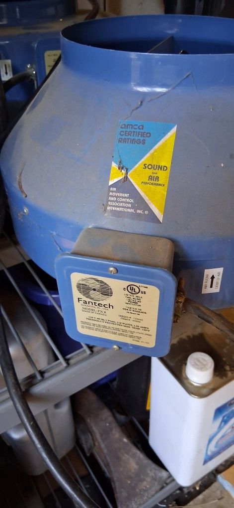 Two Blower Fans For Tent Gardening
