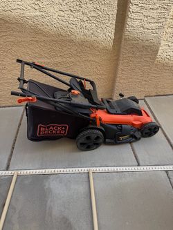 Black and decker 13 amp electric lawn mower