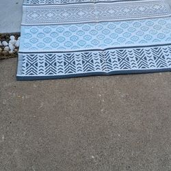 Patterned Outdoor rug 