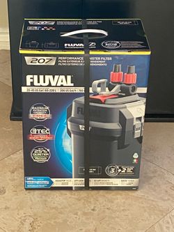 BRAND NEW! FLUVAL 207 PERFORMANCE CANISTER FILTER FOR AQUARIUM / FISH TANK