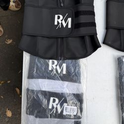 Black and white RM waist trainer(Medium) 