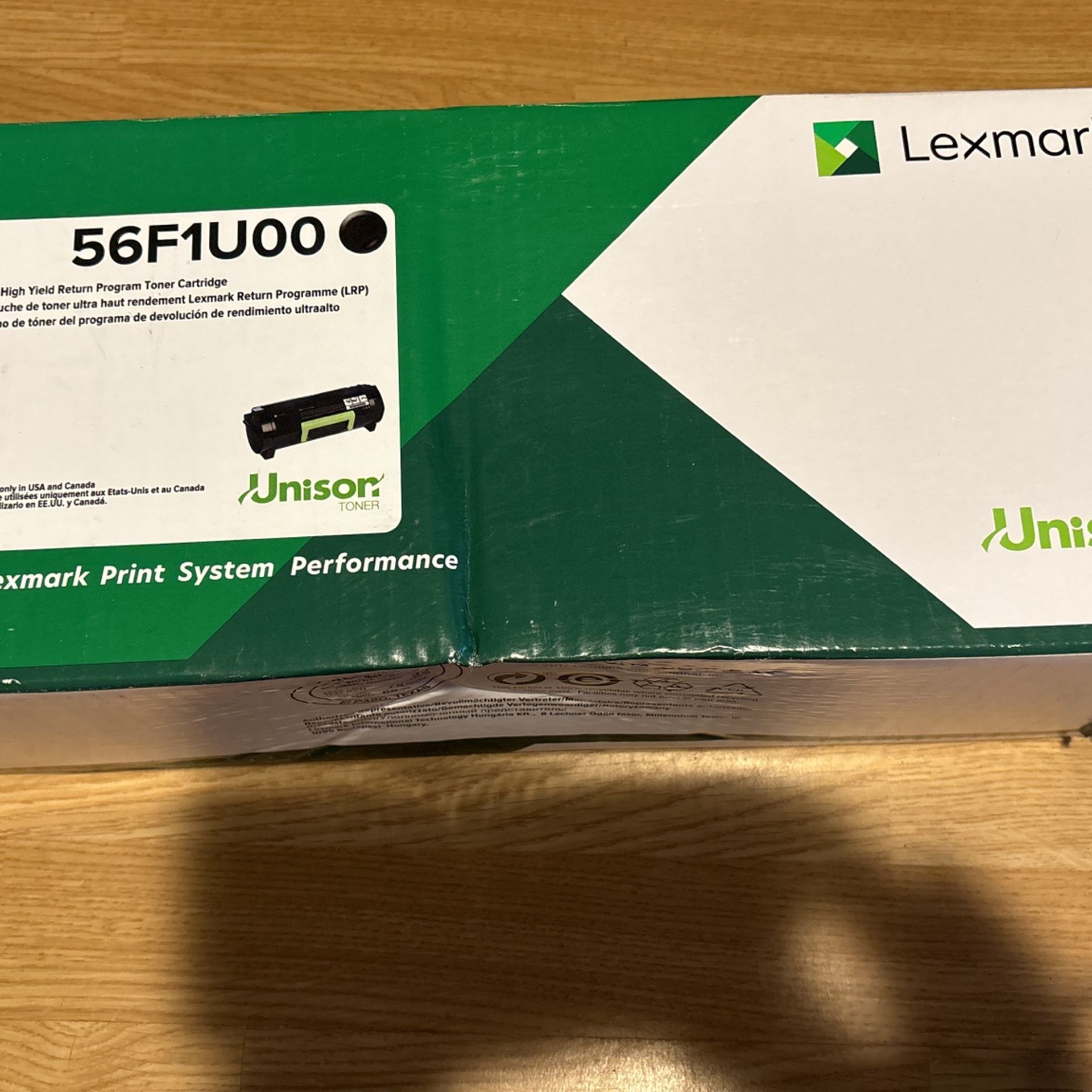 Lexmark 56F1U00  Unison TONER / Ink