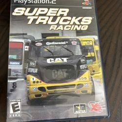 PS2 Super Trucks Racing Video Game PlayStation 2 