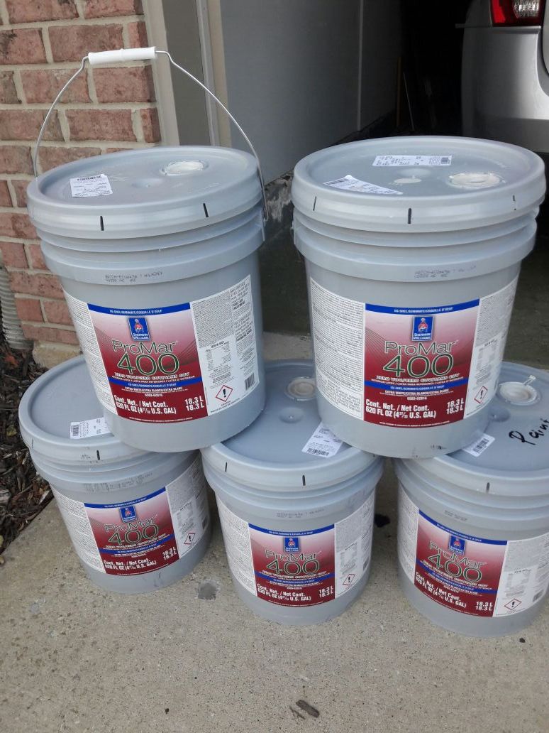 Sherwin Williams ProMar 400 Eggshell Interior Paint