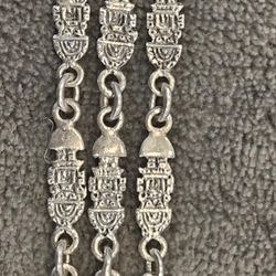 PERUVIAN STERLING SILVER BRACLET 