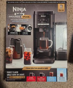 Ninja DualBrew Coffee Maker - Black and Silver Accents