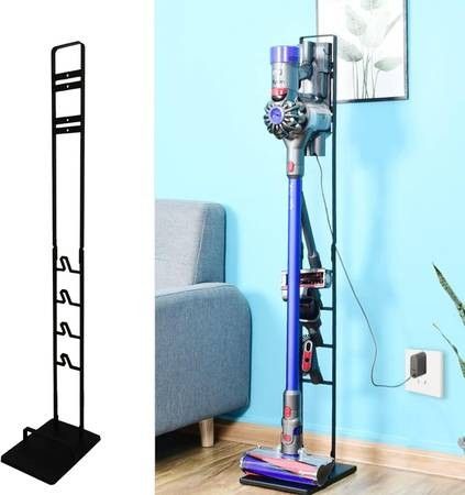 NEW Vacuum Stand Stable Metal Storage Bracket Stand Holder for Dyson Handheld V6 V7 V8 V10 DC30 DC31 DC34 DC35 DC58 DC59 DC62 Cordless Vacuum Cleaners
