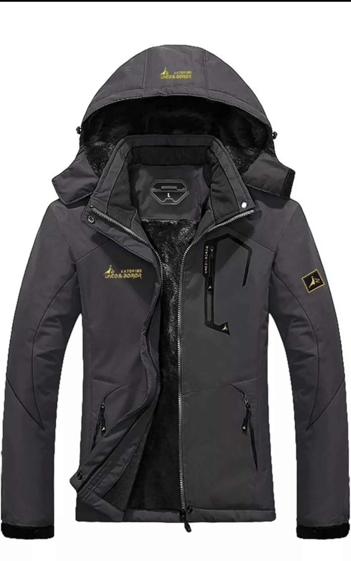 NEW Waterproof Ski Snow Jacket Winter Warm Fleece Lined Mountain Hiking Coat size M