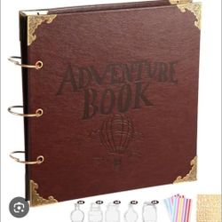 Our Adventure Scrapbooking Book- NEW