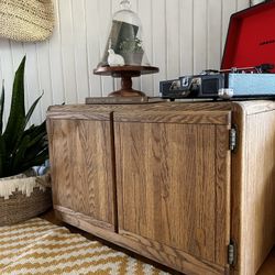 Retro Wood Cabinet 