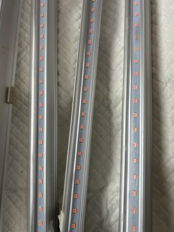 Monios-L T5 Grow Lights 4ft 5000K, 120W (6 x 20W),Daylight White, Full Spectrum, LED Grow Light Strip for Greenhouse, Plant Grow Shelf, Plug and Play
