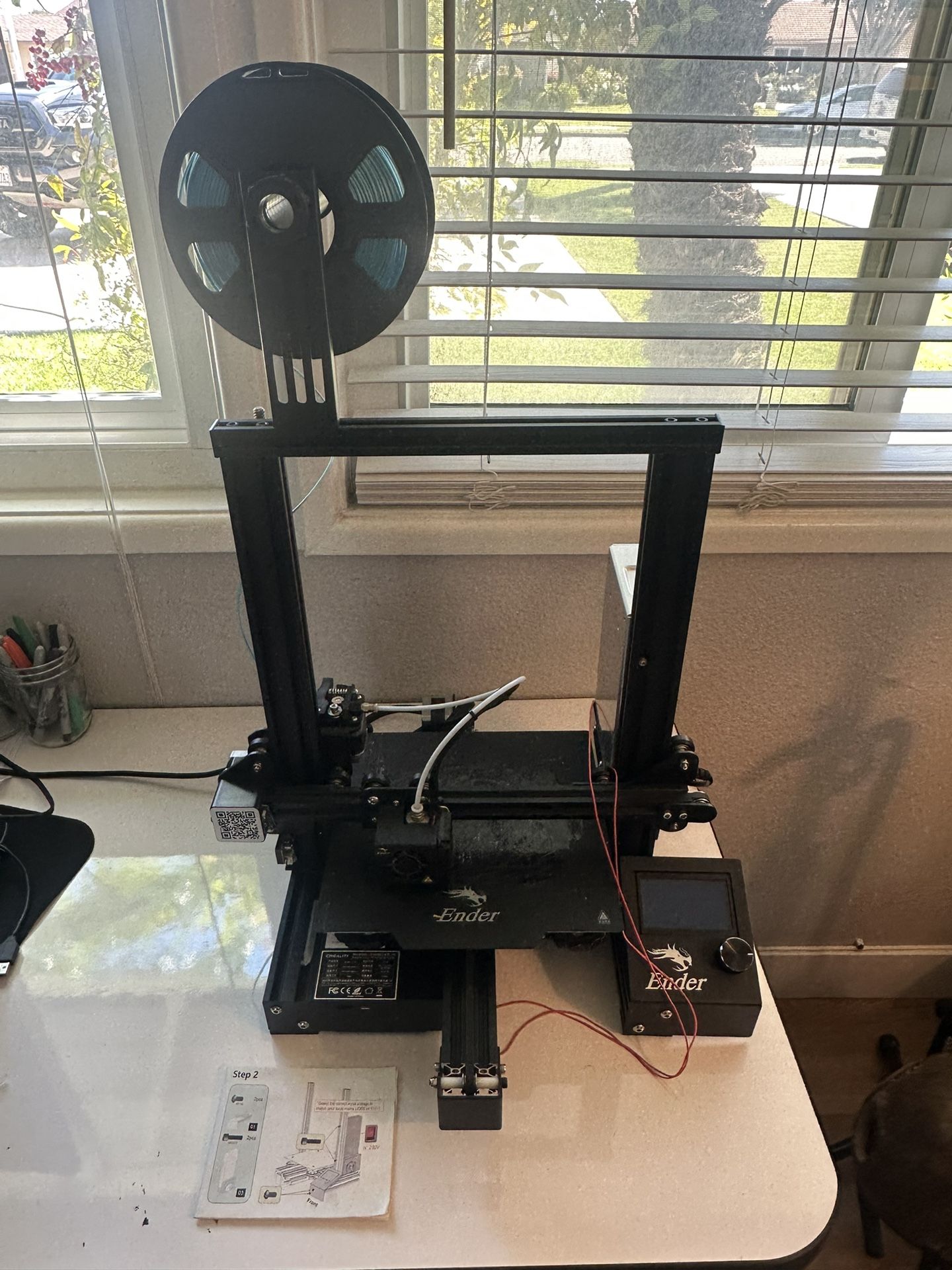 Creality Ender 3 Pro 3D Printer with Removable Build Surface Plate and Branded Power Supply, FDM 3D Printers for DIY Home and School Printing Size 8.6