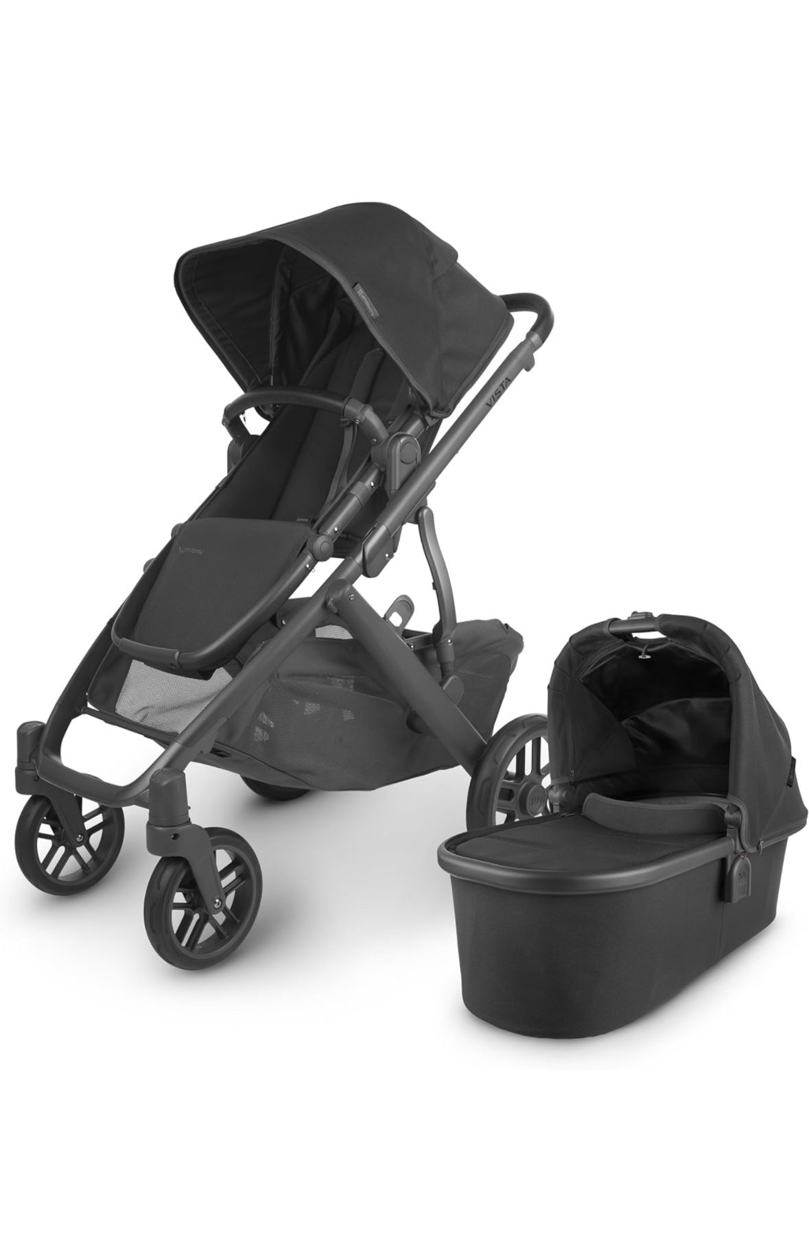Uppababy Vista V2 Stroller Convertible Single To double System 