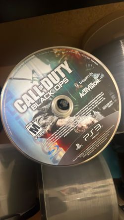 PS3 Call of Duty Black Ops 1 Playstation 3 console game COD BO1