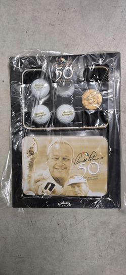 Callaway Arnold Palmer 50th Masters Commemorative Set